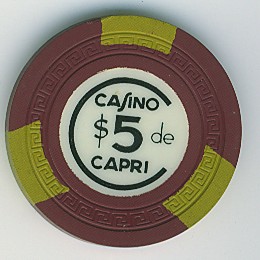 Casino de Capri, Cuba - $5