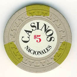Details about   Mizpah Casino Tonopah NV $5 Chip 1956 
