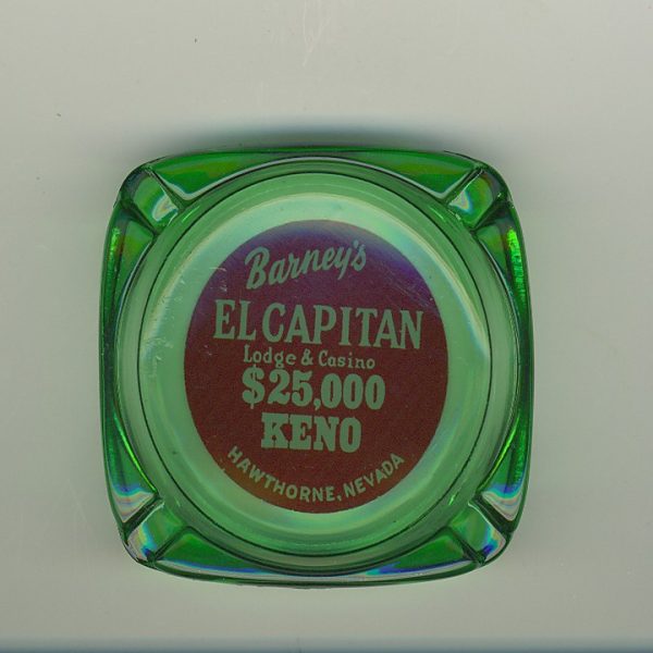 Vintage Casino Ashtray - El Capitan [Barney's]