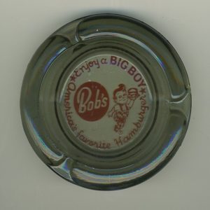 Bob's 'Big Boy' Hamburgers - Vintage Advertising Ashtray