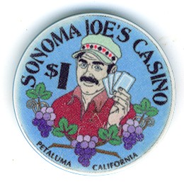 Sonoma Joe's, Petaluma, CA, $1