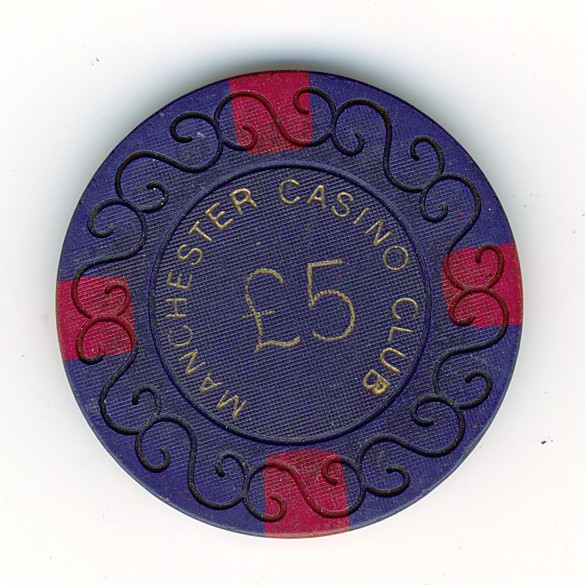Playboy Club Casino, Manchester, £5 Vintage Casino Chip‬