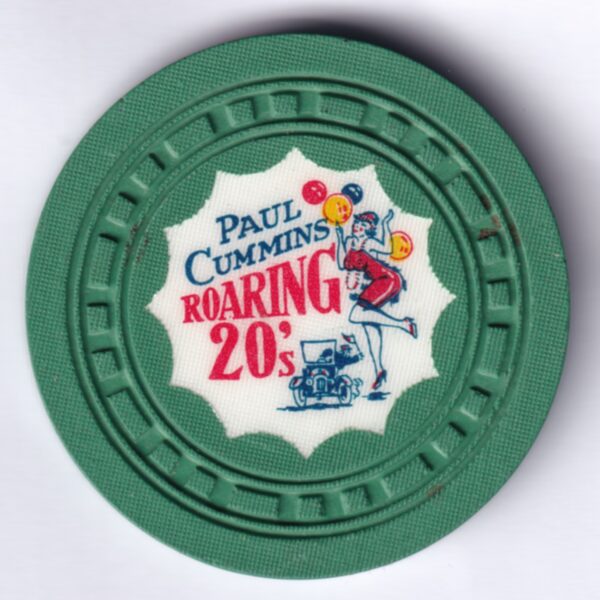 Paul Cummins Roaring 20's $1,50c - Vintage Casino Chip - Image 2