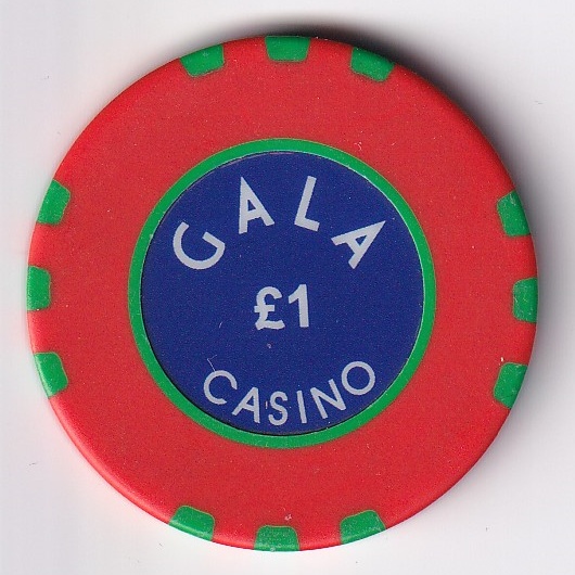 Gala Casino, UK - £1 Vintage Casino Chip