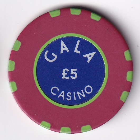 Gala Casino, UK - £5 Vintage Casino Chip