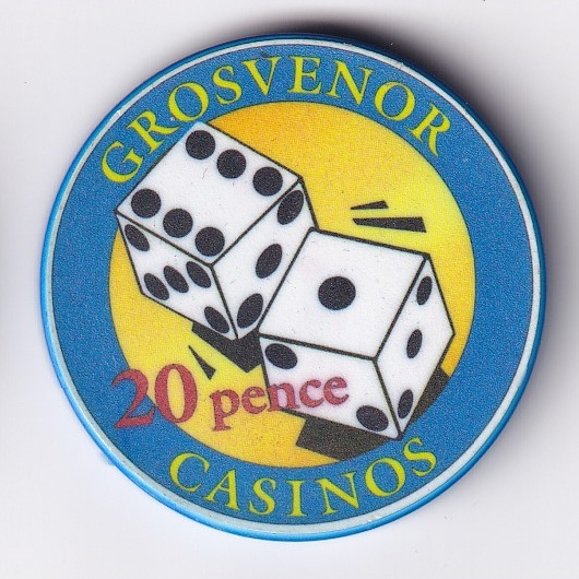 Grosvenor Casinos - .20p chip